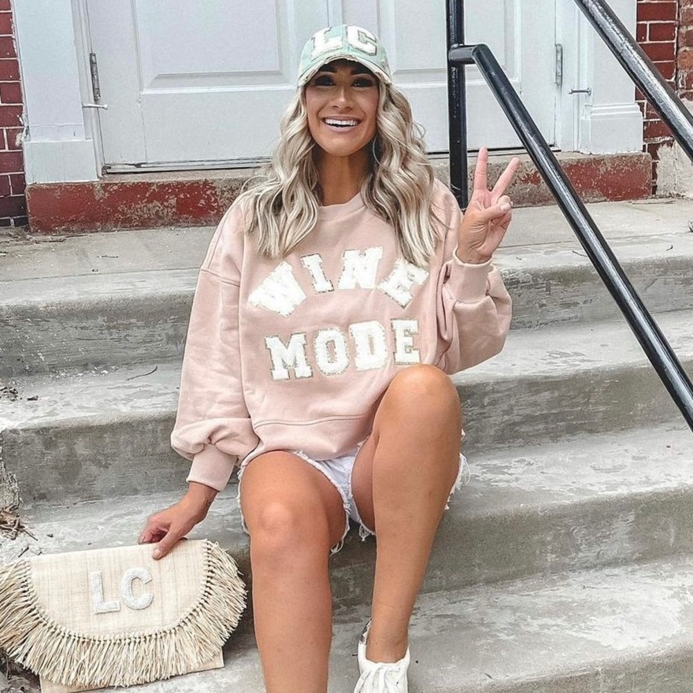 Judith March “Wine Mode” Sweatshirt